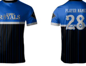 Iconic Royals Team Jersey Blue (Baseball)